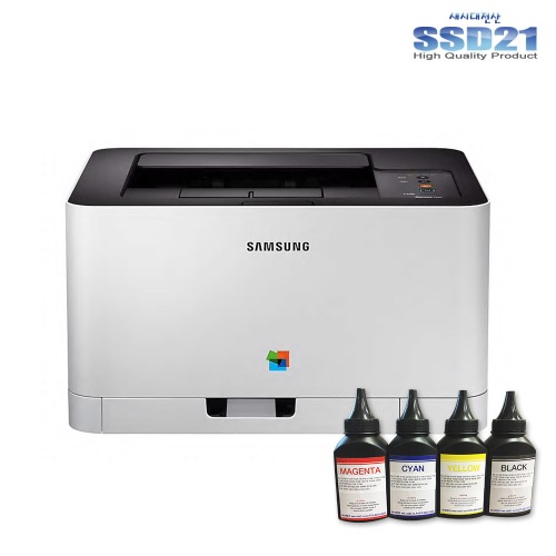 삼성 컬러레이저 프린터 SL-C513+호환파우더세트(추가구매)